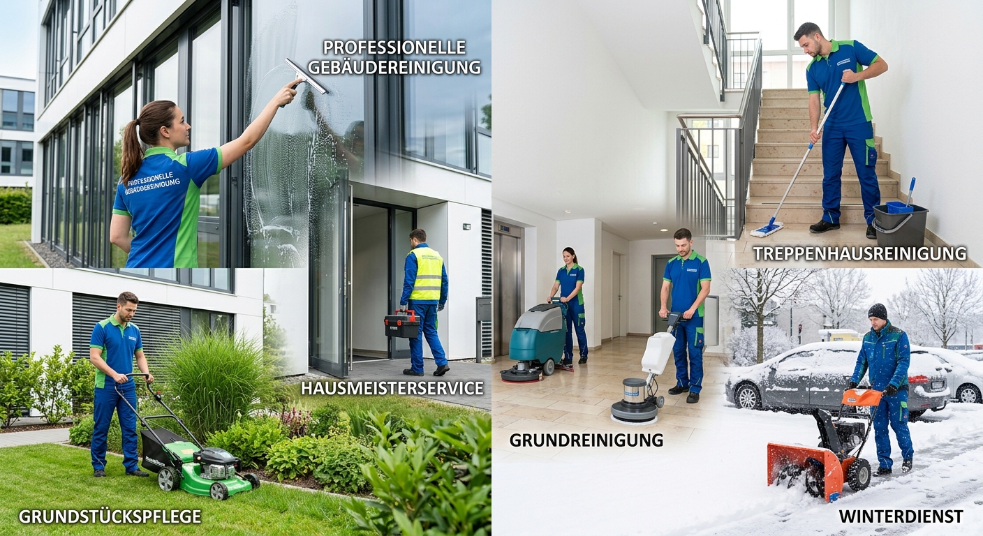 Arbeitsbeispiele und Referenzen - Olbrich Gebäudemanagement